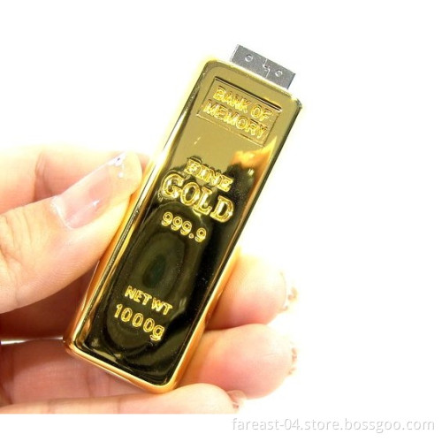 Golden Bar Shiny USB Stick / USB Stick